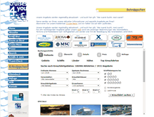 Tablet Screenshot of cruises4you.de